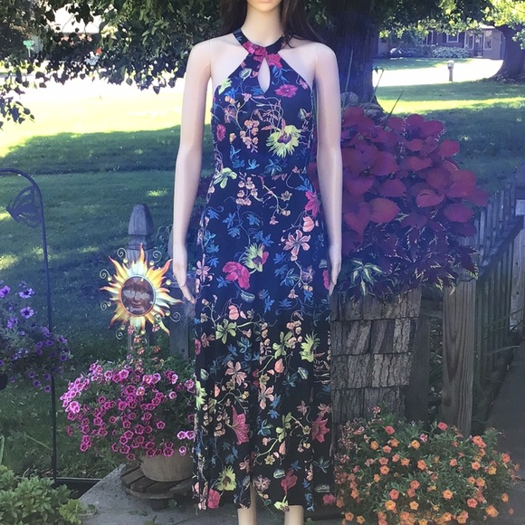Sale VIBRANT FLORAL MAXI - Picture 13 of 16